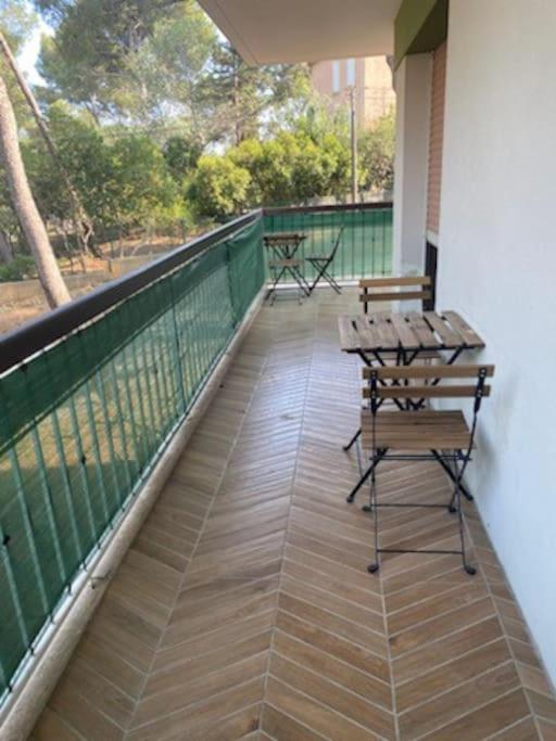 T2 Avec Clim Et Terrasse Vue Mer, Les Sablettes La Seyne-sur-Mer Εξωτερικό φωτογραφία
